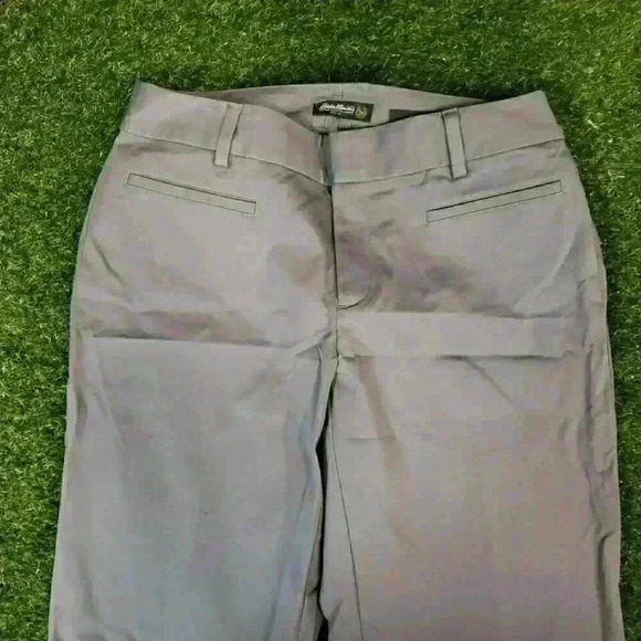 Eddie Bauer Blakely Fit Pants Women's Size 6 Gray Chino - Picture 3 of 8